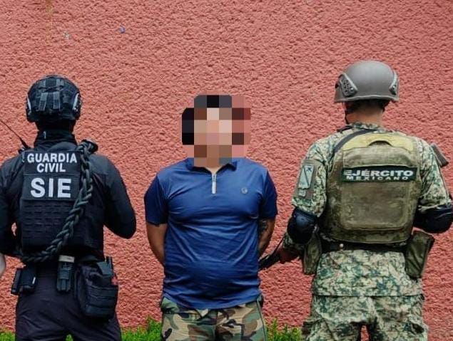 Detenido en Buenavista presunto extorsionador de limoneros durante operativo interinstitucional