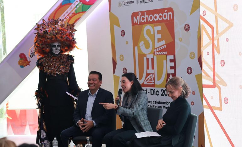 ¡Michoacán se vive!, el alma de México lanza campaña para promover tradición, sabor y cine: Sectur