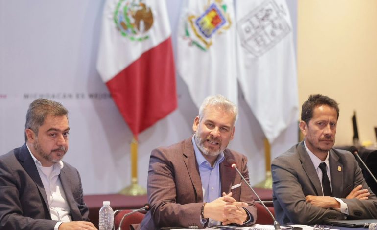 Instala Bedolla Comité Promotor de Inversión de Michoacán; grupo respalda política económica de Sheinbaum