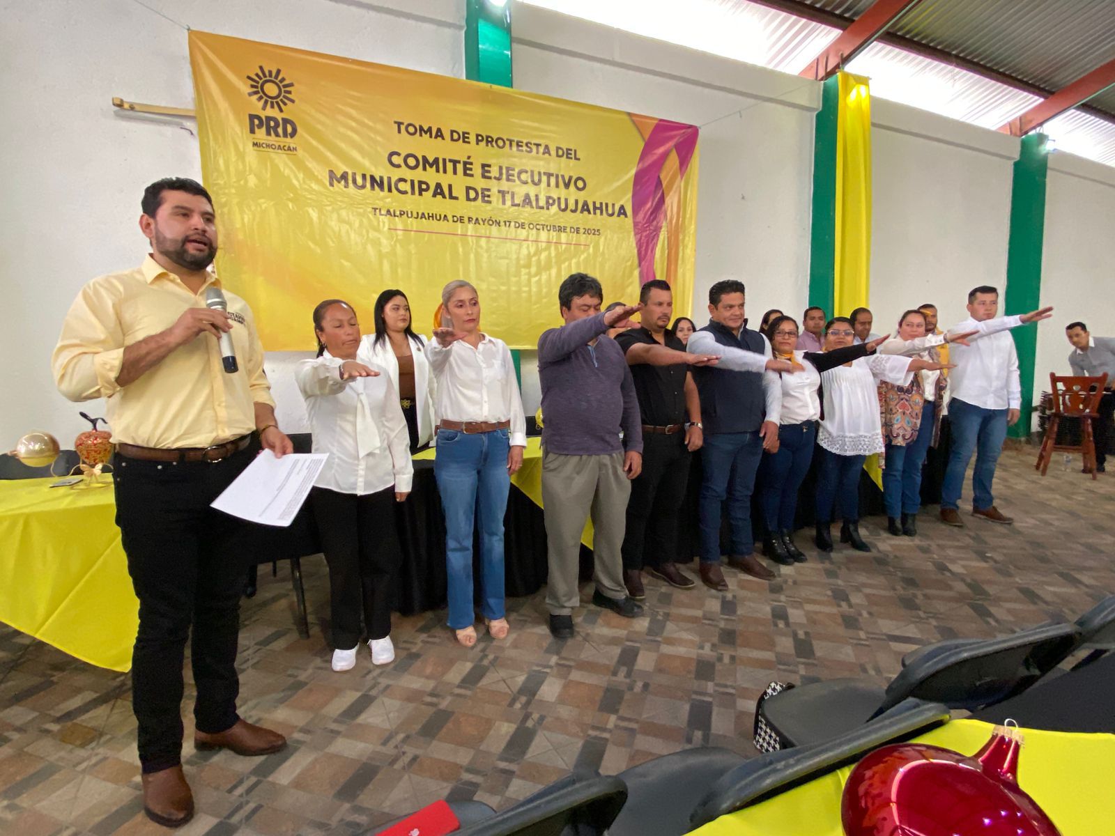 “No es tiempo de alianzas, es tiempo de unidad”: PRD Michoacán cierra filas y se prepara para 2027