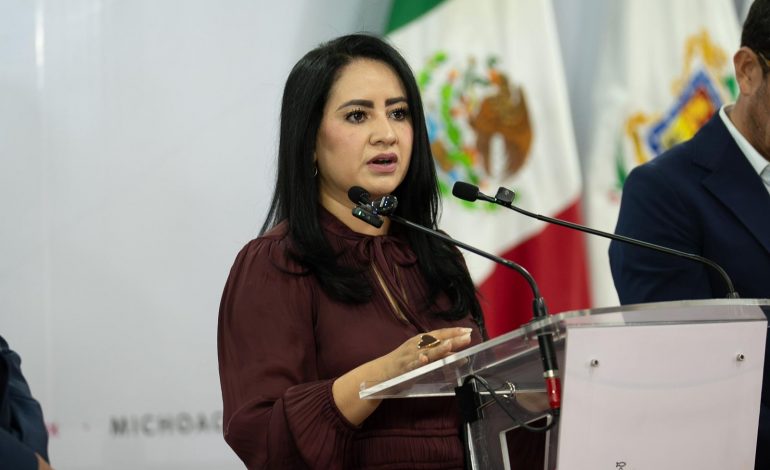 Con obras, conectamos zonas poniente y sur de Morelia: Gladyz Butanda