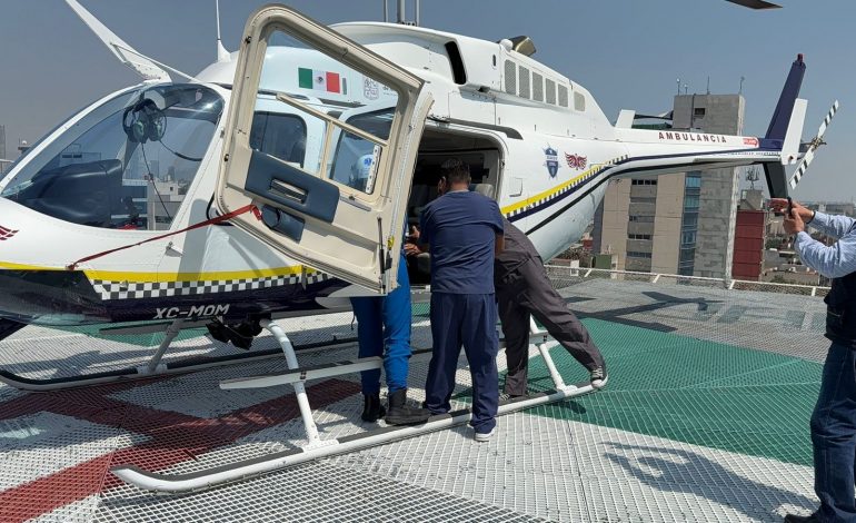 SSP realiza traslado de órgano con fines de transplante a la CDMX