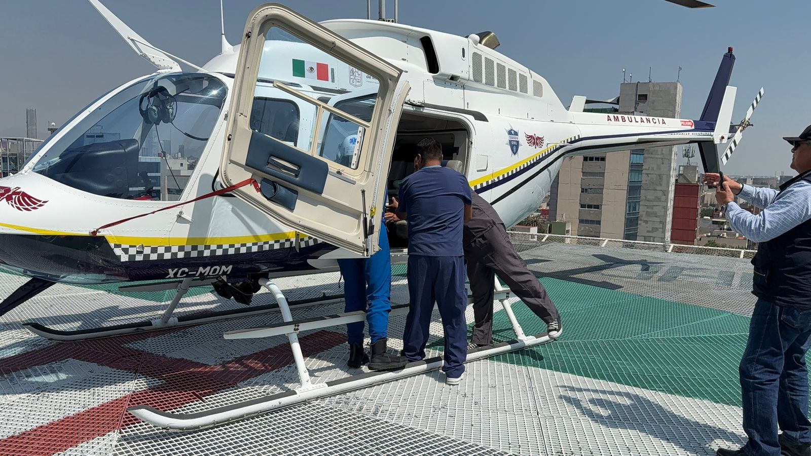 SSP realiza traslado de órgano con fines de transplante a la CDMX