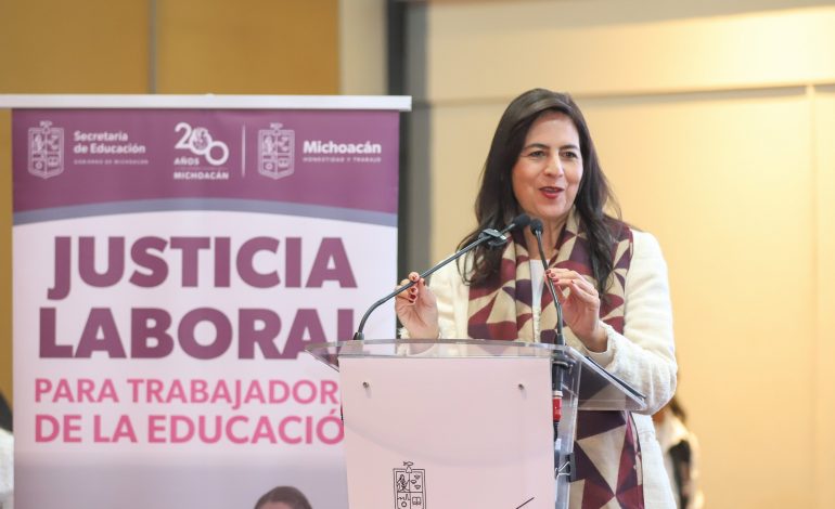 En los últimos 4 años, más de 29 mil acciones de justicia laboral: Gabriela Molina
