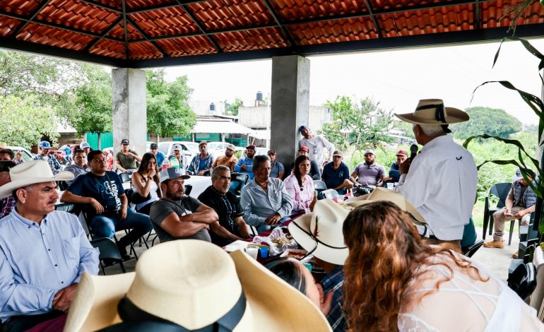 Sader entrega más de 100 toneladas de cemento en Tacámbaro