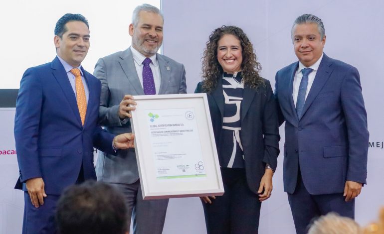 SCOP obtiene certificación para garantizar integridad y transparencia en contrataciones