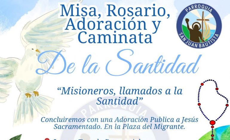 En San Juan Bautista clausuraran el mes del rosario y las misiones