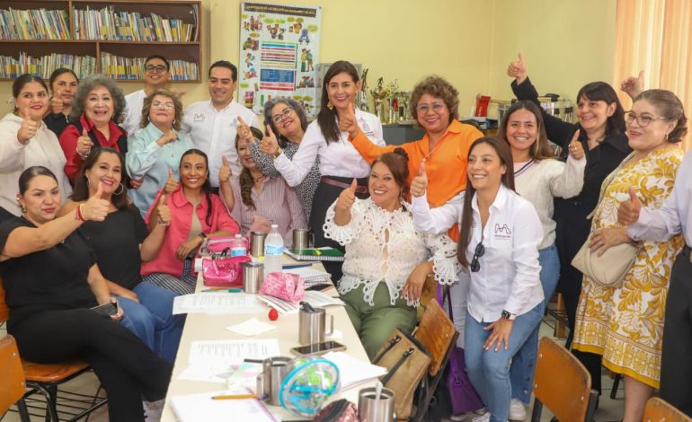 La reflexión docente fortalece la Nueva Escuela Mexicana: Gabriela Molina