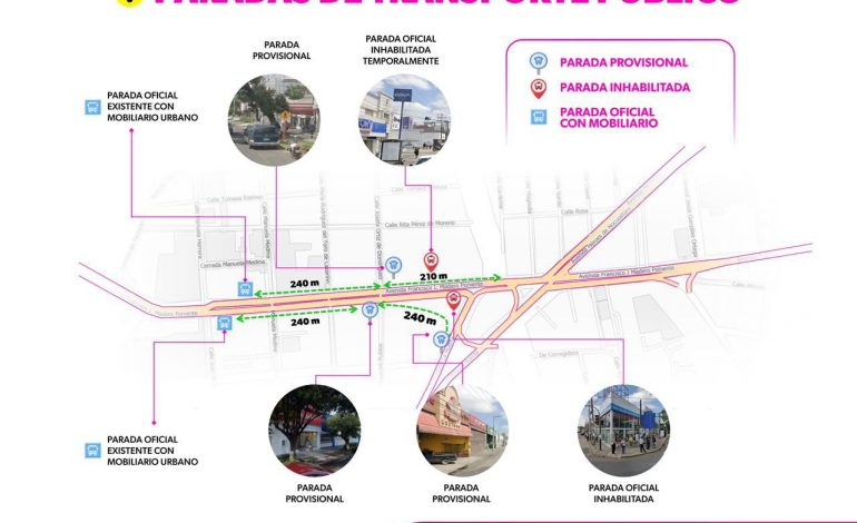 Habilitadas paradas de transporte provisionales, por construcción del teleférico de Morelia: Gladyz Butanda