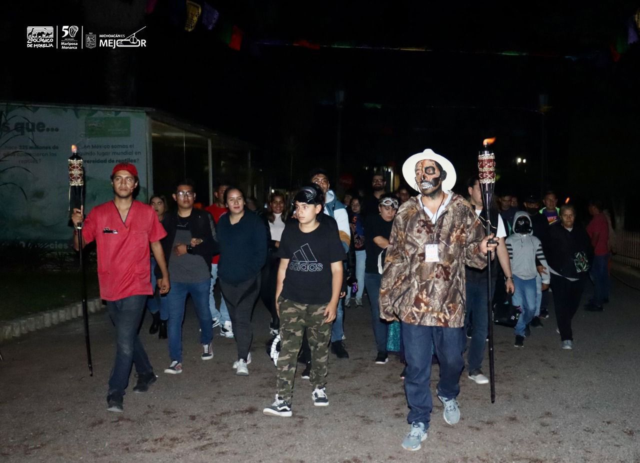 Zoológico de Morelia te invita a sus aterradores recorridos nocturnos de Halloween