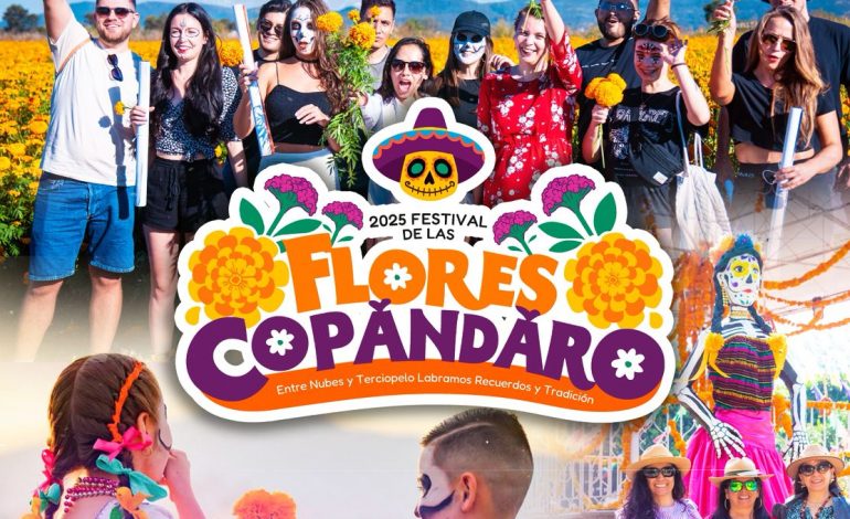 Festival de las Flores de Copándaro prepara un fin de semana lleno de tradición y color: Sectur
