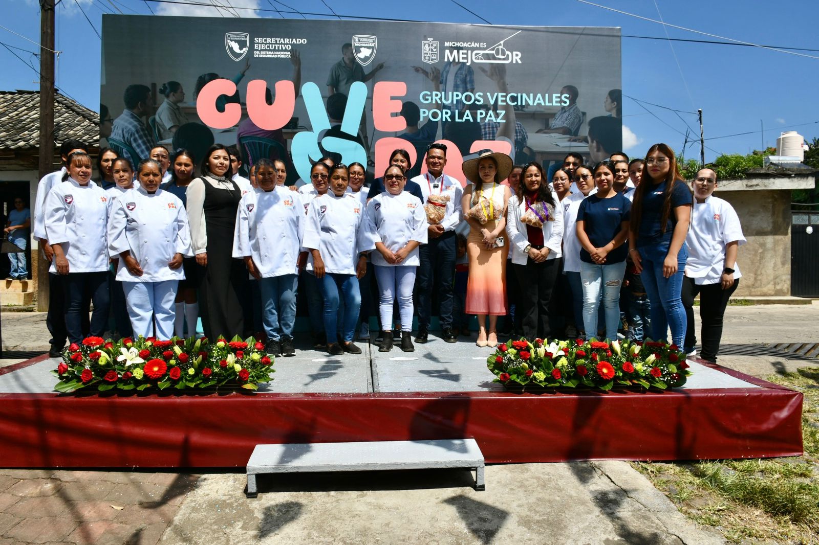 Con talleres productivos, Secretariado Ejecutivo impulsa comunidades más unidas y seguras