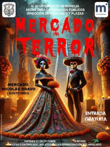 Gobierno de Morelia invita al «Mercado del Terror»