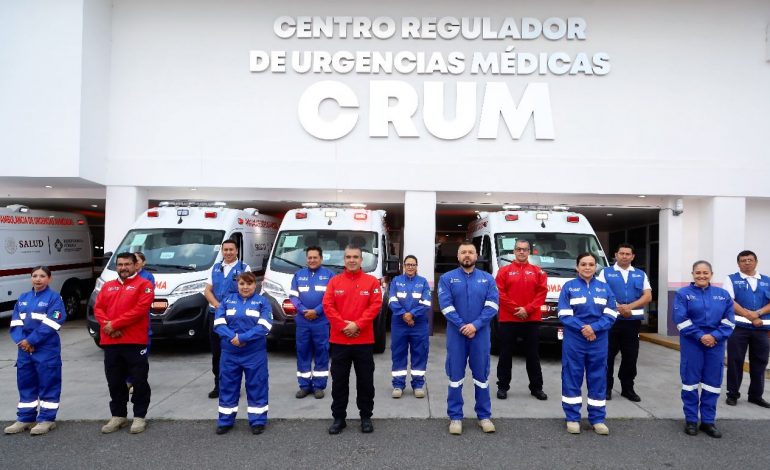 Refuerza SSM atención prehospitalaria en región Lacustre por Noche de Muertos