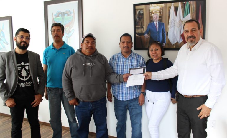 Sicuicho recibe 1.2 mdp para cuidado de sus bosques y detener la deforestación: Secma