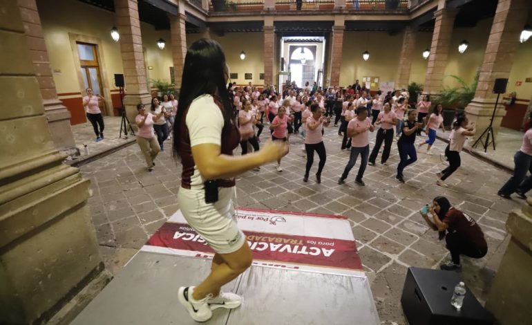 Congreso del Estado concientiza a sus trabajadores sobre prevención del Cáncer de Mama
