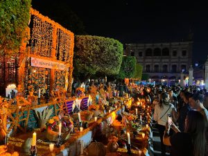 ⁠Gran afluencia turística en Morelia, previo a la celebración de Día de Muertos