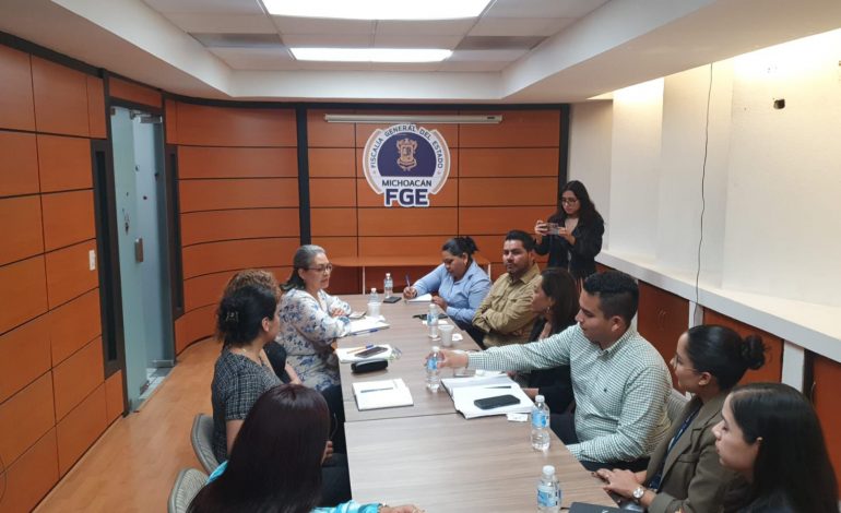 FGE y autoridades municipales de Morelia refuerzan acciones contra la violencia de género