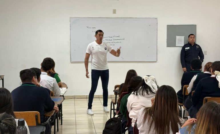 Llegan los Guardianes Cívicos al Cecytem plantel Morelia