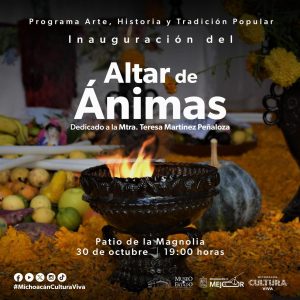 Secum celebra Noche de Muertos con arte, tradición y literatura en el Museo del Estado