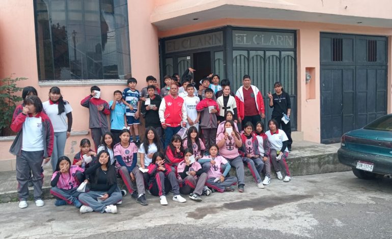 Jóvenes estudiantes de San Matías Descubren la Historia Viva de El Clarín.