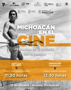 Llega exposición fotográfica “Michoacán en el cine. El orgullo de un legado” al Clavijero: Secum