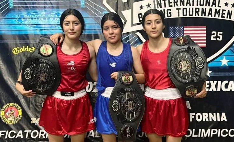 Cecytem conquista oro y bronce en torneo internacional de boxeo en Mexicali