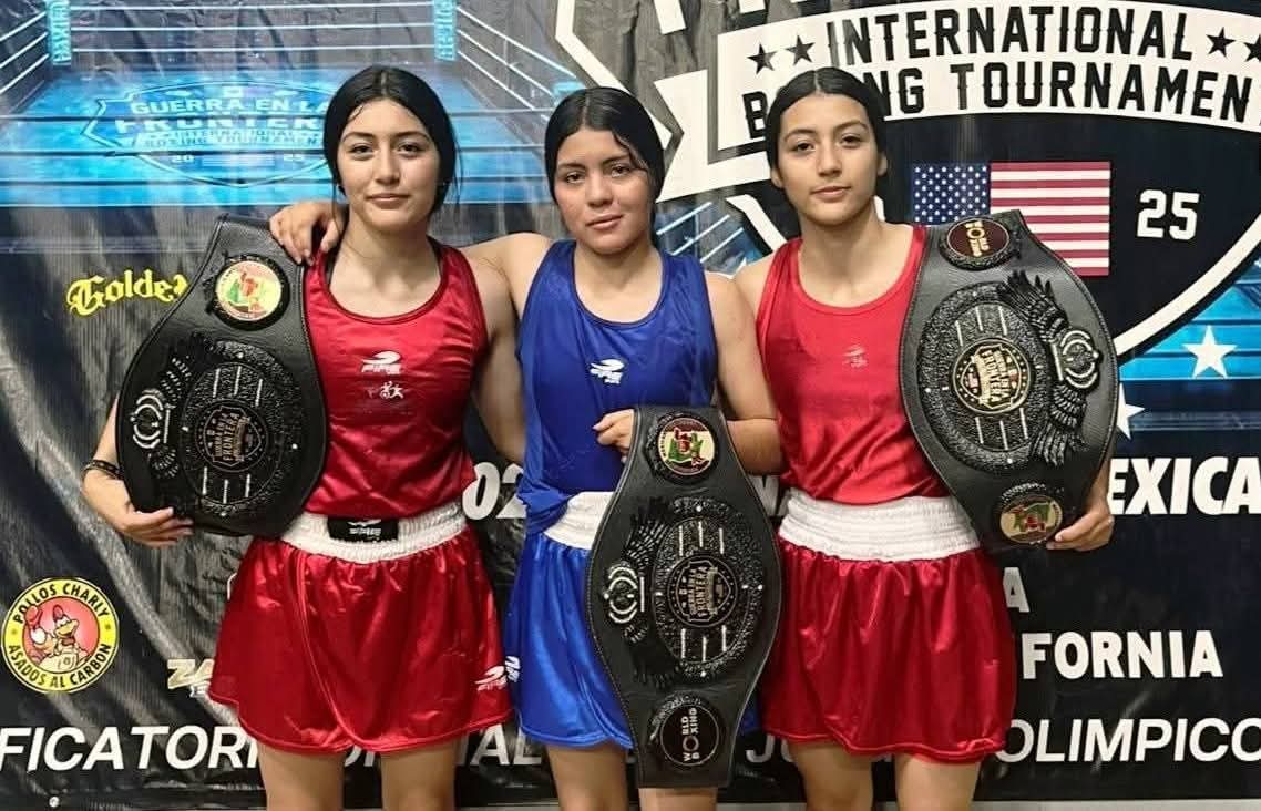 Cecytem conquista oro y bronce en torneo internacional de boxeo en Mexicali