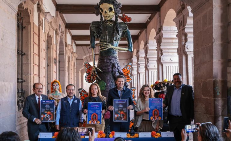 Espera Gobierno de Morelia 150 mil visitantes por actividades de Día de Muertos