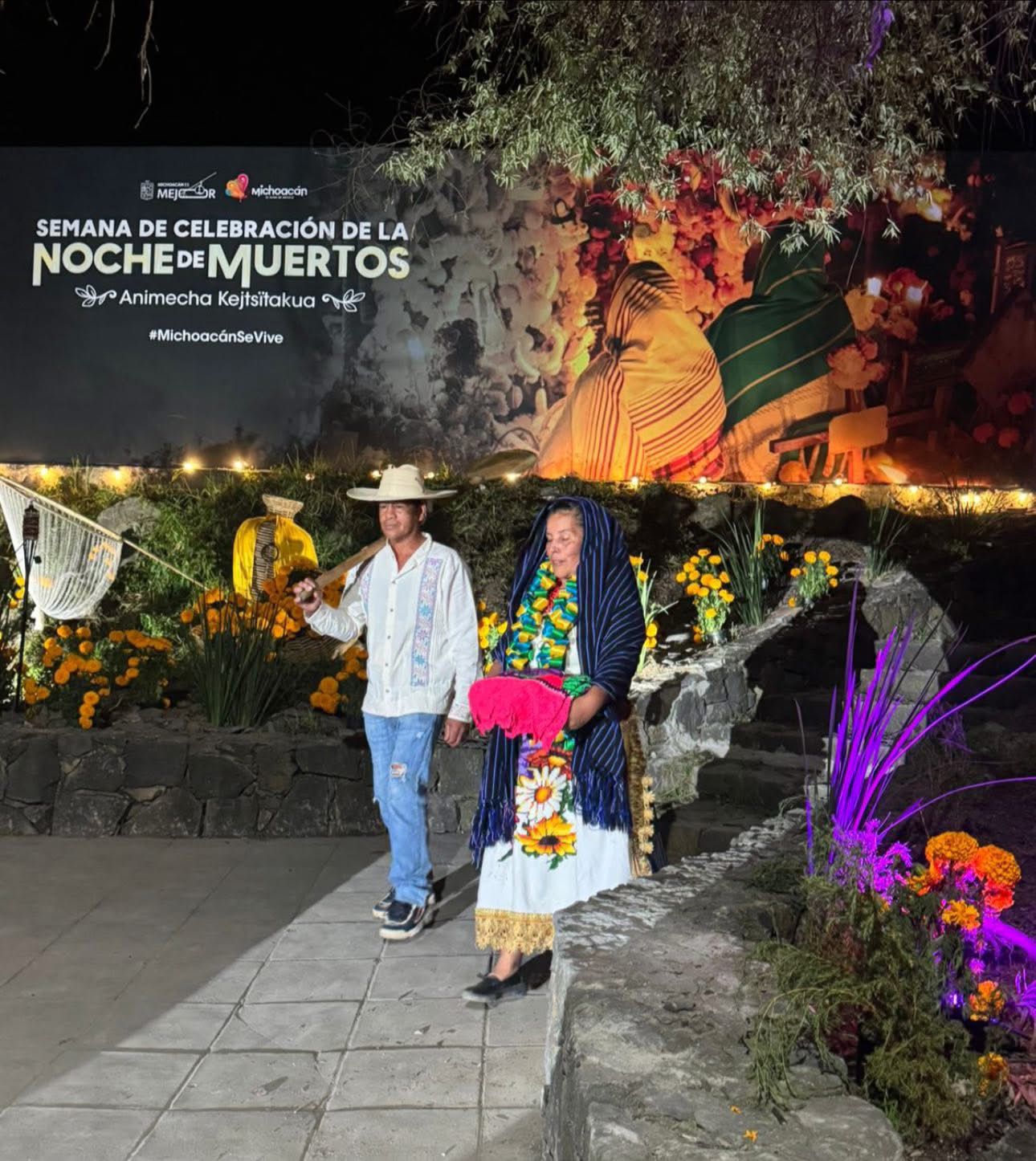Dieron inicio las representaciones de Noche de Muertos en los Manantiales de Urandén: Sectur