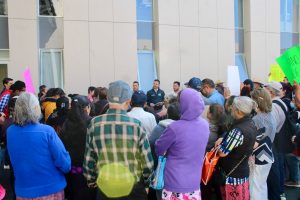 Yankel Benítez dialoga con vecinos de las Colonias Unidas del Sur