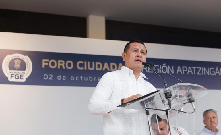 Arranca Torres Piña foros Transforma tu Fiscalía; escucharán propuestas ciudadanas para el Plan de Persecución de Delitos.