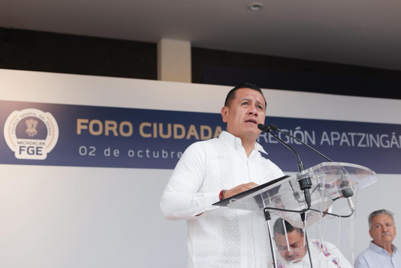 Arranca Torres Piña foros Transforma tu Fiscalía; escucharán propuestas ciudadanas para el Plan de Persecución de Delitos.