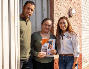 Grecia Aguilar presenta avances legislativos en el distrito de Zitácuaro.