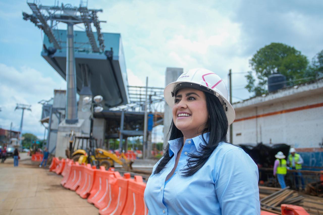 Teleférico de Uruapan, con avance del 92 %: Gladyz Butanda.