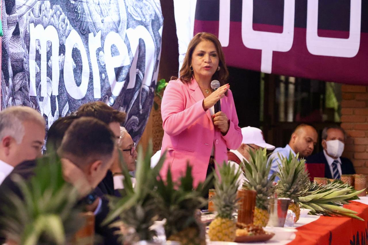 Fabiola Alanís llama a mantener la unidad y los principios fundacionales de Morena.
