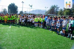 Funcionarios Municipales y de la Secretaria Ejecutiva de Seguridad Pública, inauguraron el Torneo de Futbol 7 Copa FORTAPAZ 2025 “Juguemos por la Paz.