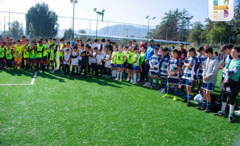 Funcionarios Municipales y de la Secretaria Ejecutiva de Seguridad Pública, inauguraron el Torneo de Futbol 7 Copa FORTAPAZ 2025 “Juguemos por la Paz.