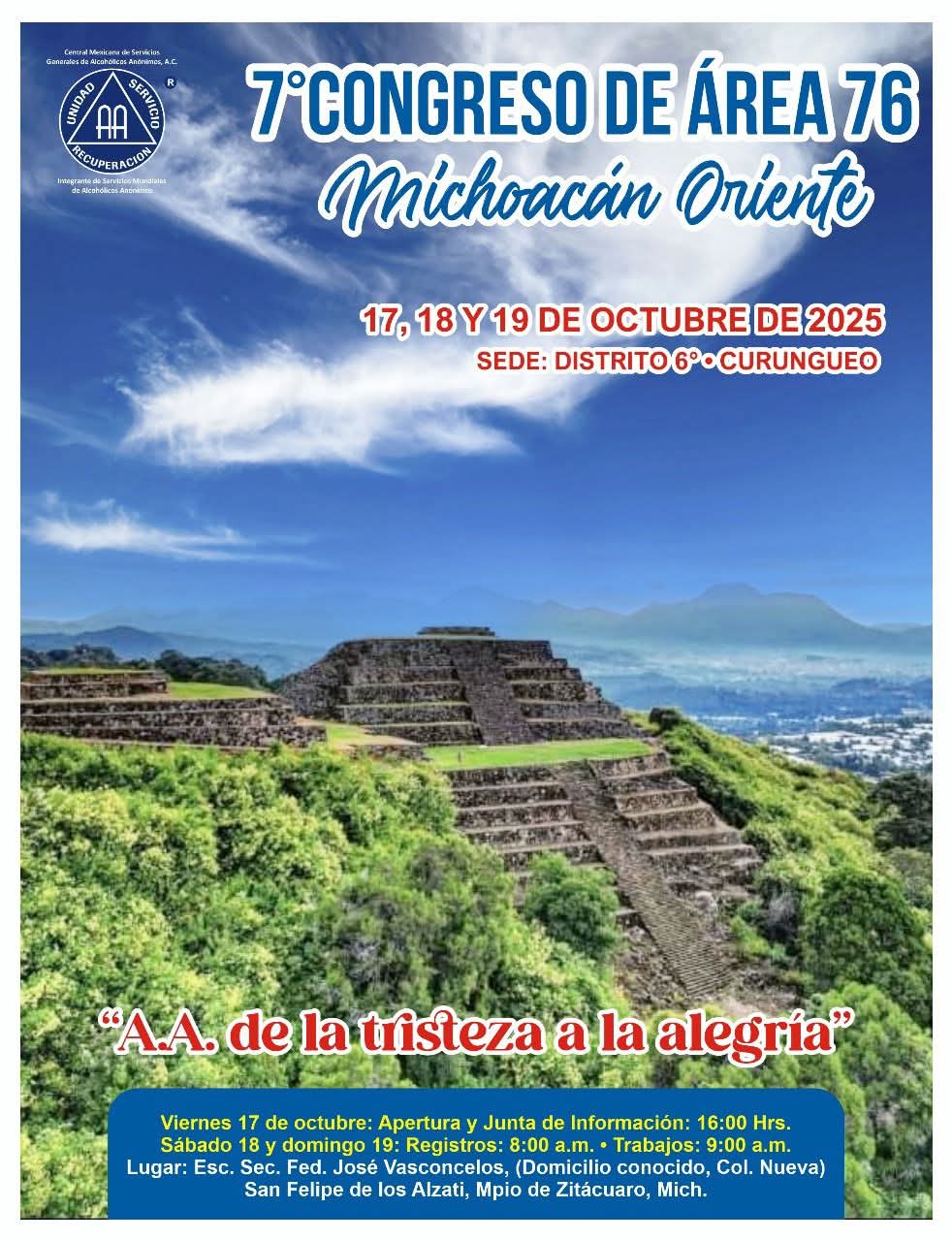 Congreso de AA en San Felipe los Alzati busca fortalecer redes de apoyo ante el aumento del consumo de alcohol