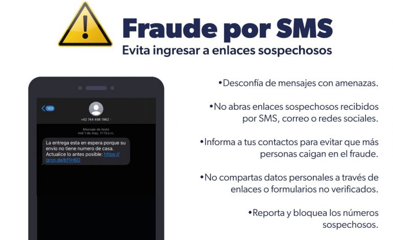 ¡Cuidado! Alerta por fraude en links dentro de mensajes de texto: SSP
