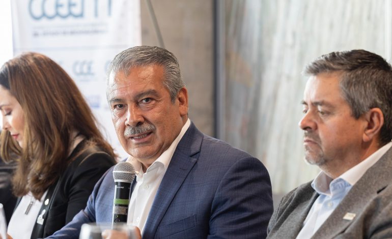 Morón y sector empresarial avanzarán en unidad por el desarrollo de Michoacán.