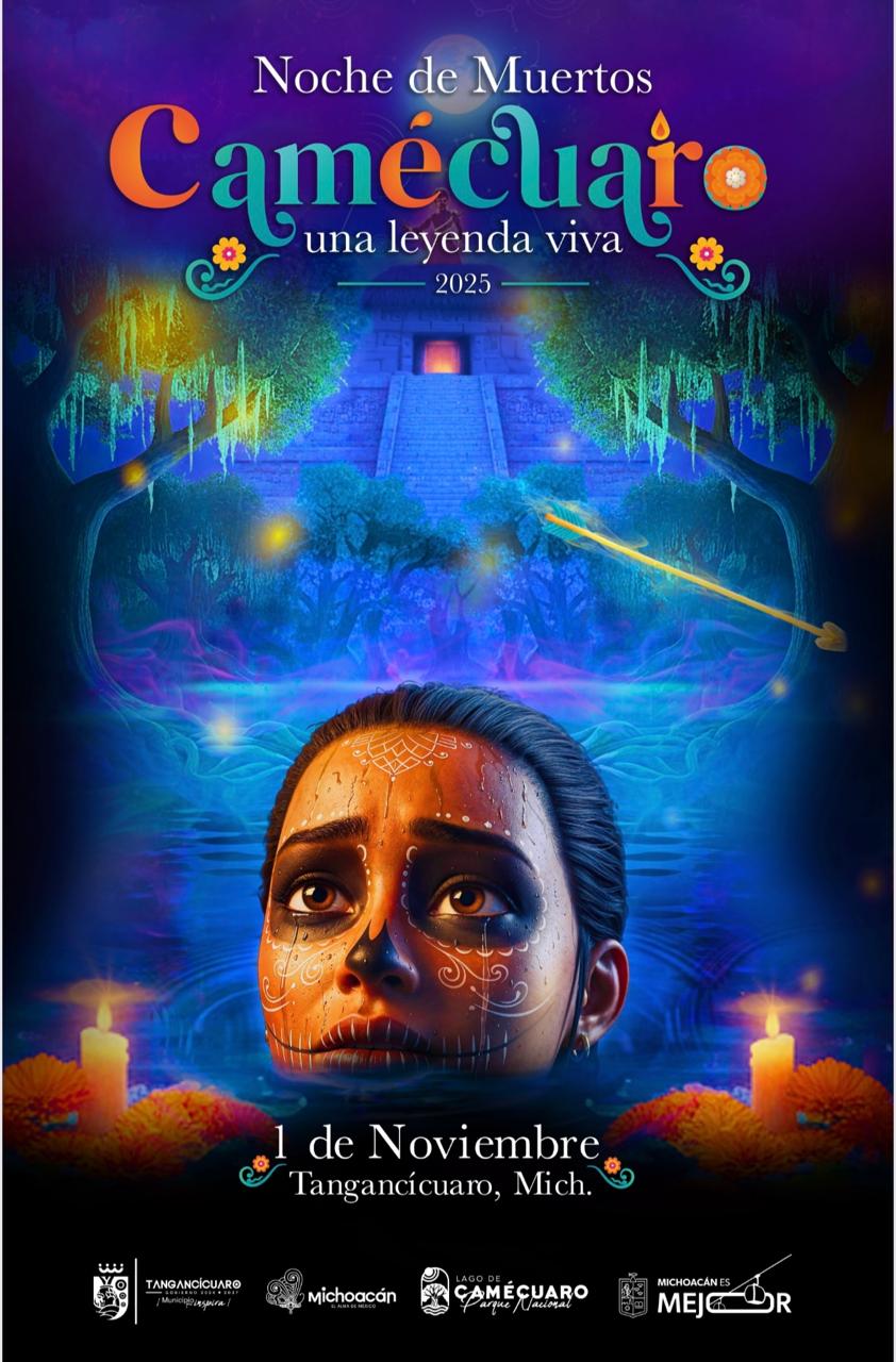 Camécuaro prepara mágica Noche de Muertos para este 1 de noviembre.