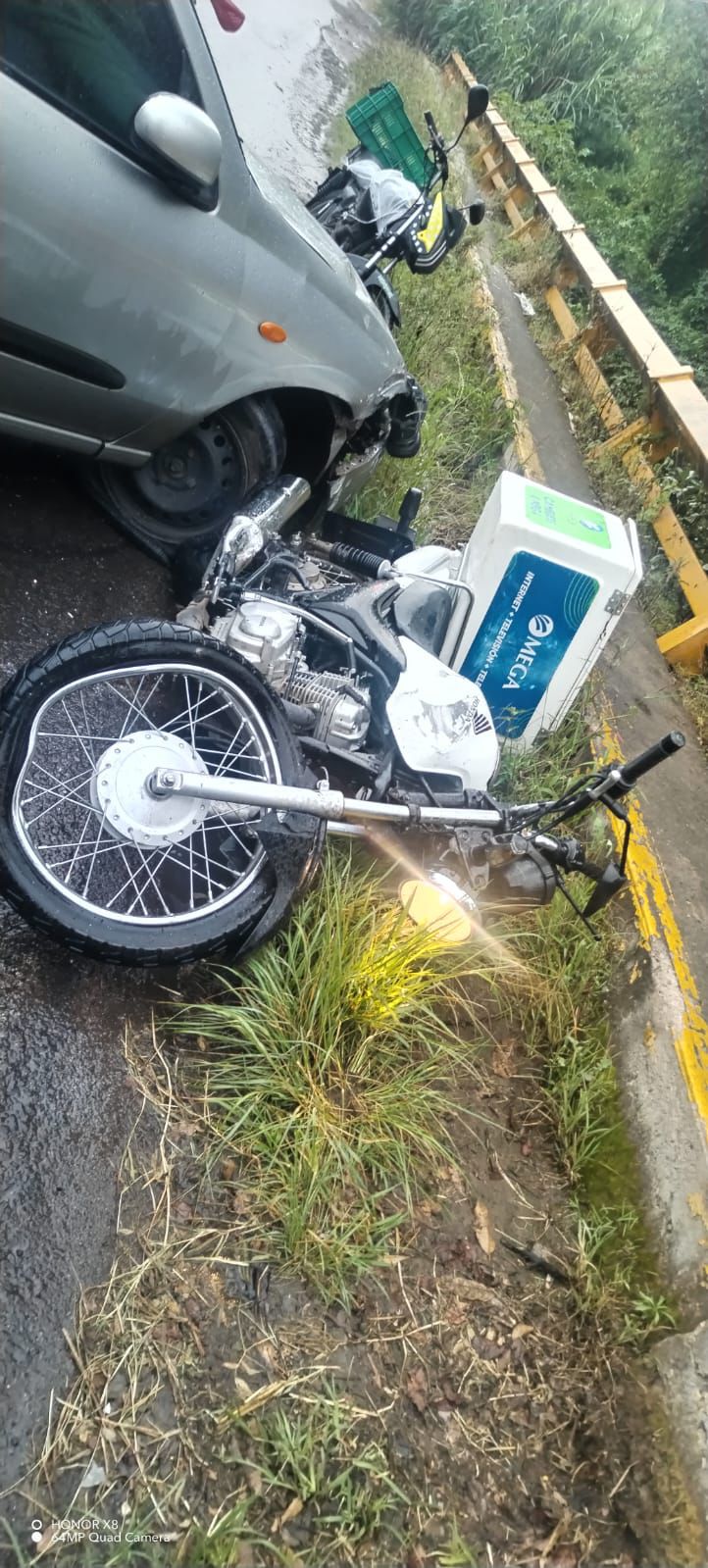 Motociclista de 26 años Atropellado en la Zitácuaro-Aputzio; Conductor Huye del Lugar