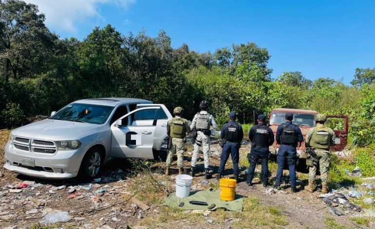 Asegurados 35 kg de metanfetamina en operativo Blindaje Uruapan: SSP.