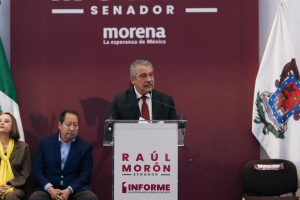 «La Transformación avanza en México; la vamos a consolidar en Michoacán»: Morón<br>