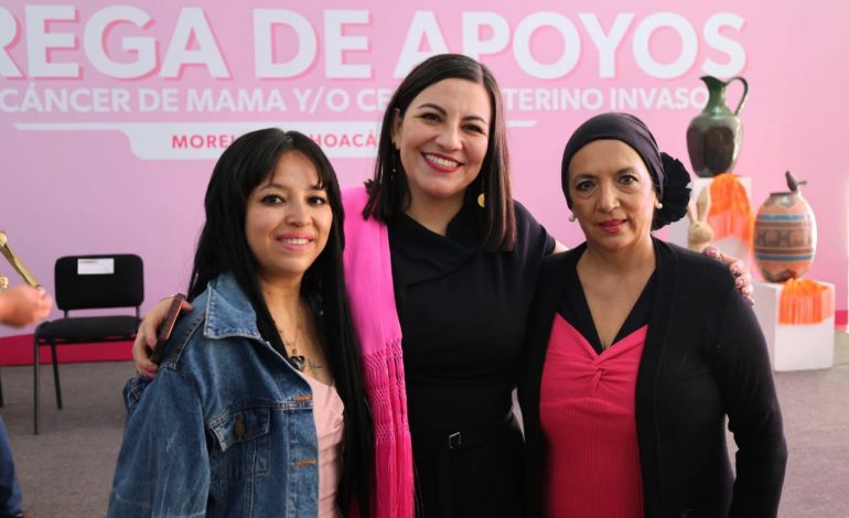 Michoacán, referente nacional en políticas de atención a mujeres con cáncer: Sedebi.
