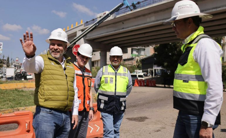 Supervisa Bedolla avances de la autopista Maravatío-Zitácuaro