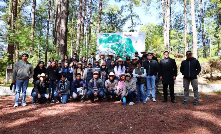 Estudiantes de Chapingo fortalecen conocimientos en visita al área de conservación en Rancho Viejo