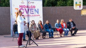 Autoridades Municipales y del Sector Salud, llevaron a cabo la Feria de la Salud, dirigida a los jóvenes del Municipio.