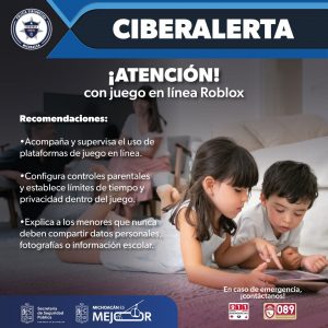 SSP emite ciberalerta para prevenir riesgos de niñas y niños por juegos en la red